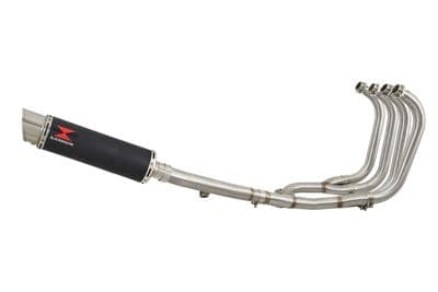 GSX1400  4-1 Full Exhaust System + 360mm GP Round Black Stainless Silencer