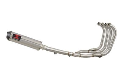 GSX1400  4-1 Full Exhaust System + 370mm Round Stainless Carbon Tip Silencer