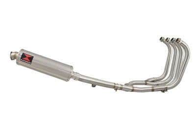 GSX1400  4-1 Full Exhaust System + 400mm Round Stainless Silencer