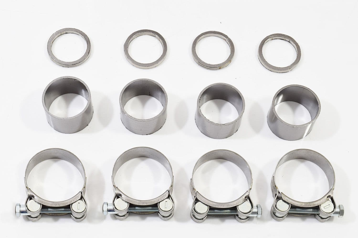 GSX1400 4-2 Exhaust Gasket Seals Rings & Clamps Kit 7