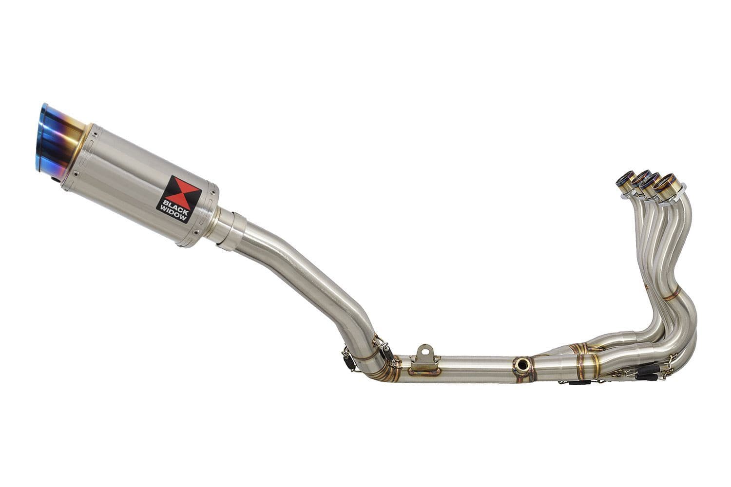 GSXR 600 K6 K7 2006 2007 De Cat Exhaust System 200mm Round Blue