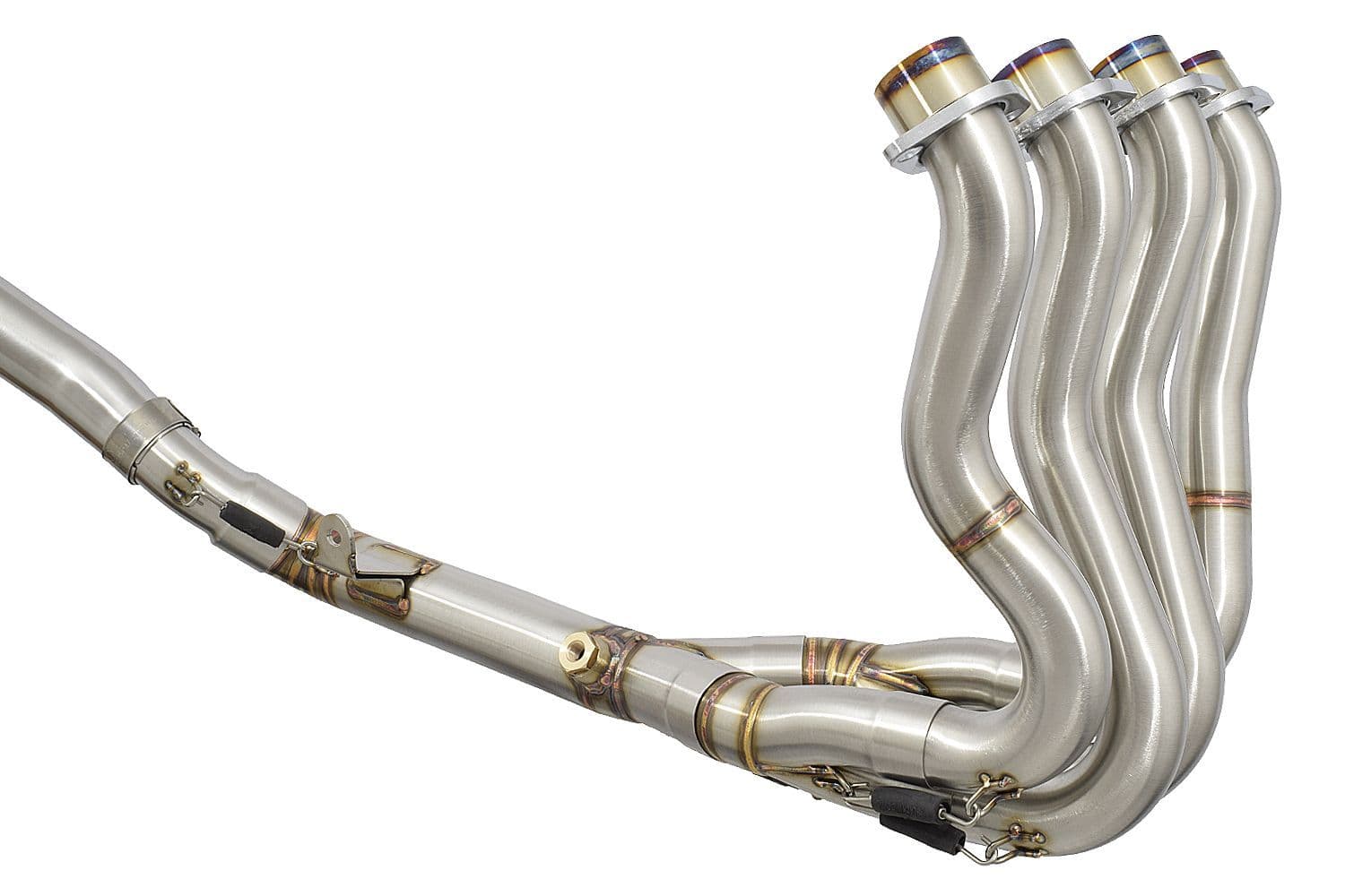 DOMINATOR Collettore Di Scarico Centrale In Acciaio Inox Per Suzuki GSXR 600 K8 K9 L0 (2008-2010) - Compatibile Con Originale