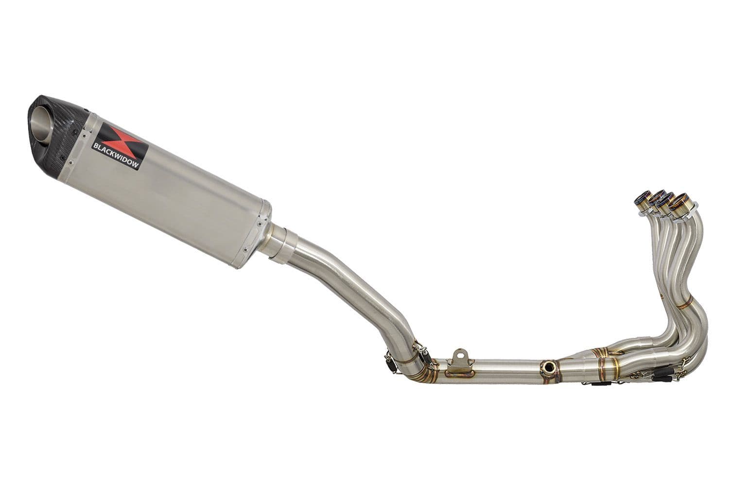 GSXR 750 K6 K7 2006 2007 De Cat Exhaust System 350mm Tri Oval