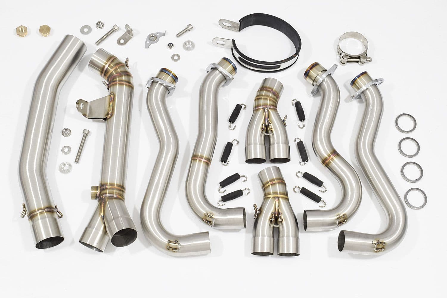 GSXR 750 K6 K7 2006 2007 De Cat Exhaust System 400mm Oval Black