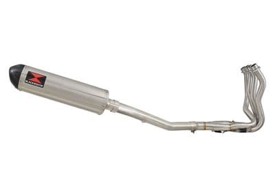 GTR1400 2007-2022 Concours 14 Performance Exhaust System 400mm Oval Stainless Carbon Tip Silencer