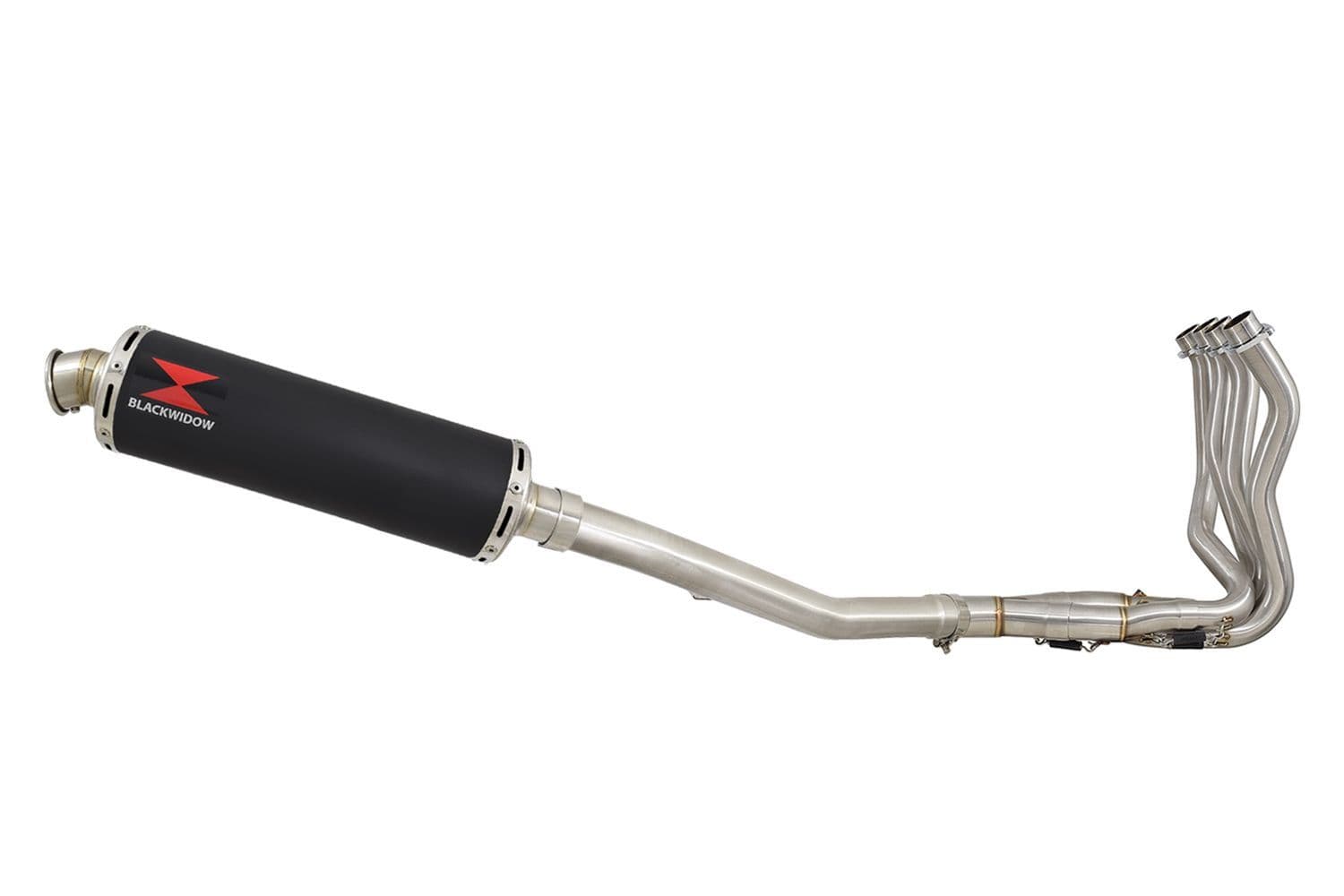 スクイーズ Full 4 into 1 Exhaust in 304 Stainless Steel with a Slip-on