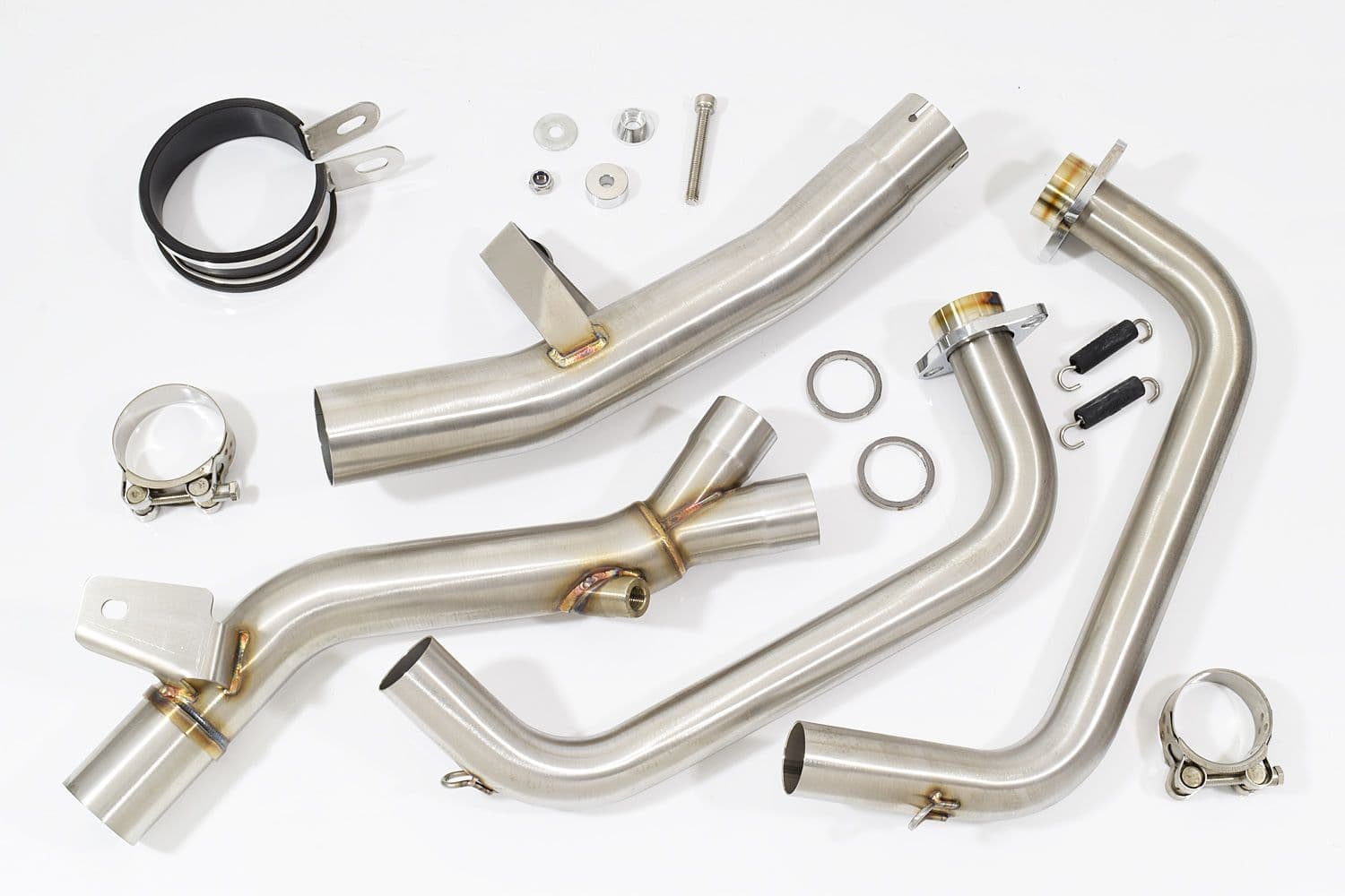 GW 250 Inazuma 2012-2017 2-1 Exhaust System 350mm Round