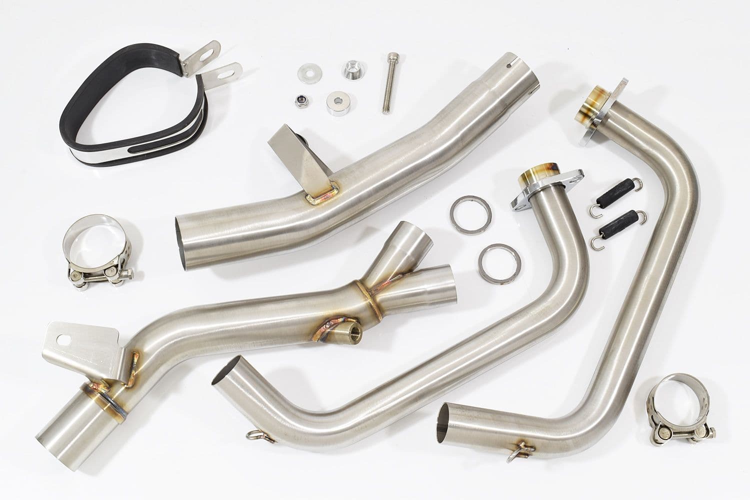 S GW 250 Inazuma 2012-2017 2-1 Exhaust System 350mm Tri-Oval