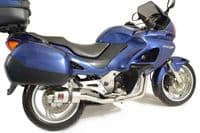 HONDA NT650 NT 650 DEAUVILLE Exhaust System with 230mm Oval Stainless Silencer
