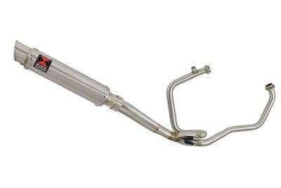 HYOSUNG GT125R GT125 COMET Full Exhaust System 350mm GP Round Silencer