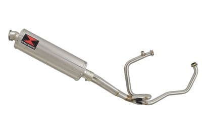 HYOSUNG GT125R GT125 COMET Full Exhaust System 400mm Round Silencer
