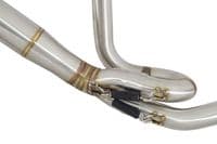 HYOSUNG GT250R GT250 COMET Full Exhaust System 360mm GP Round Stainless Silencer