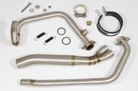 HYOSUNG GT250R GT250 COMET Full Exhaust System 360mm GP Round Stainless Silencer