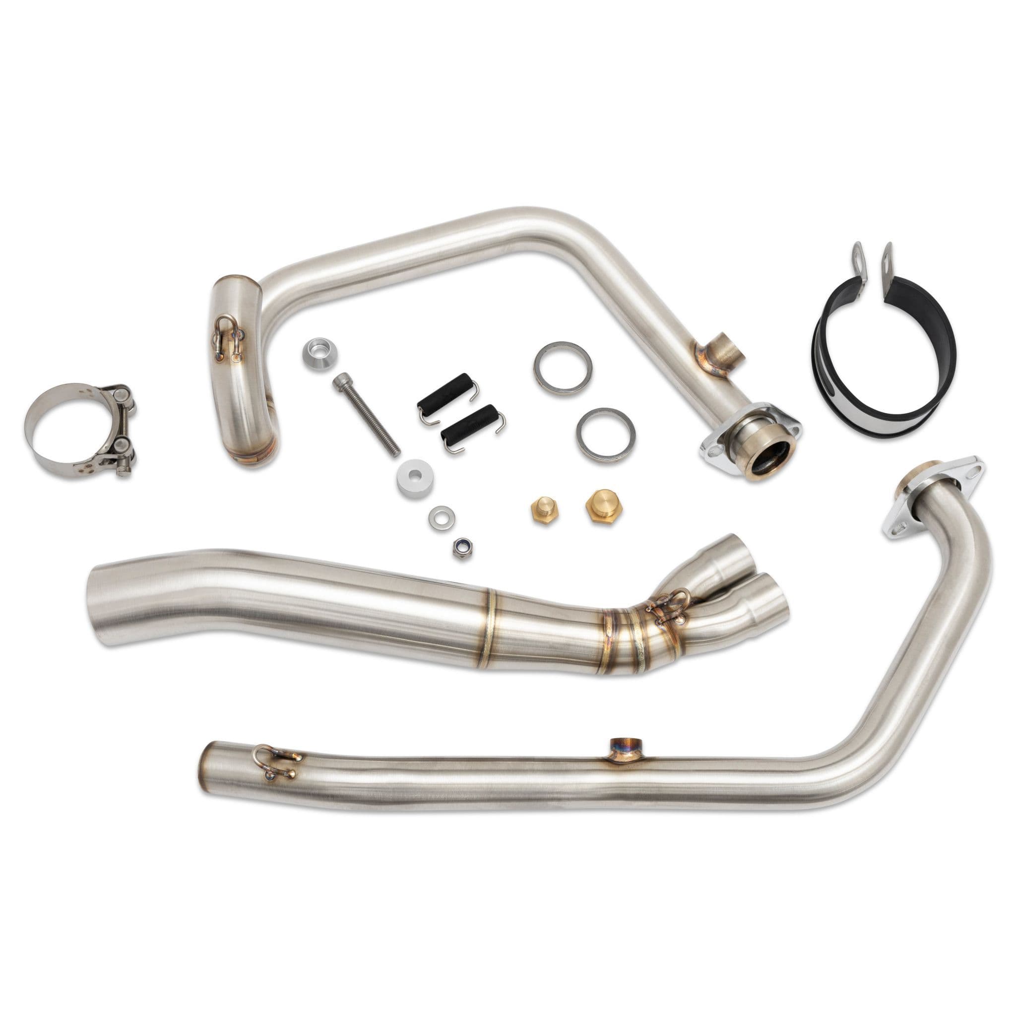 HYOSUNG GT250R GT250 COMET Full Exhaust System 400mm Oval Black