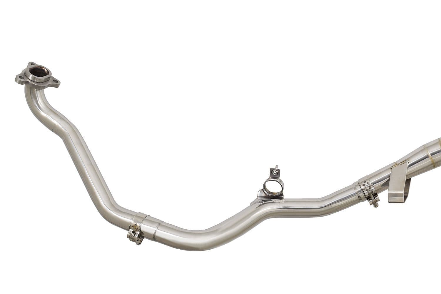 Integra 700 De Cat Exhaust System 300mm Tri Oval Black