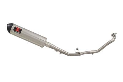 Integra 700 De Cat Exhaust System 400mm Oval Stainless Silencer Carbon Tip