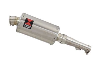 Integra 700 Exhaust Silencer 230mm Oval Stainless