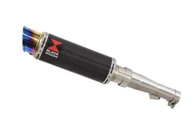 Integra 750 Exhaust Silencer 230mm GP Round Carbon Silencer Blue Tip