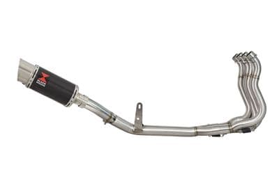 Katana 1000 2019-2023 De-Cat Race Exhaust System + 200mm Round Carbon Silencer