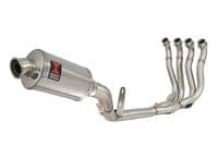 Katana 1000 2019-2023 De-Cat Race Exhaust System + 230mm Oval Stainless Silencer