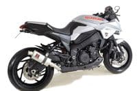 Katana 1000 2019-2023 De-Cat Race Exhaust System + 230mm Oval Stainless Silencer