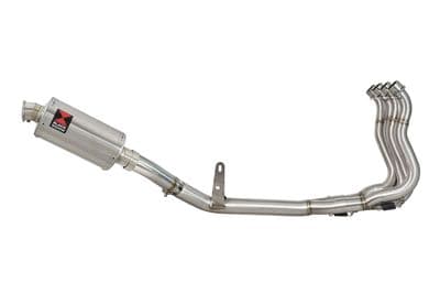 Katana 1000 2019-2023 De-Cat Race Exhaust System + 230mm Oval Stainless Silencer