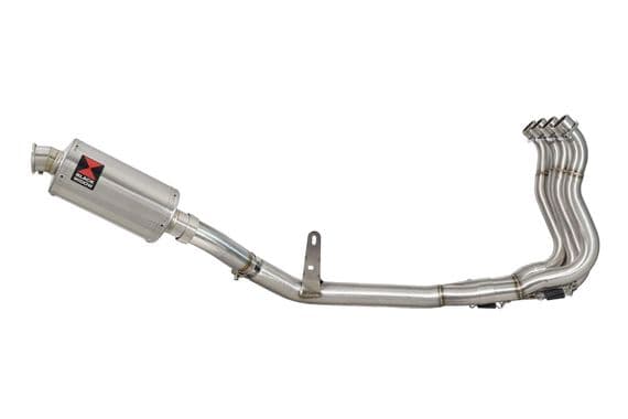 Katana 1000 2019-2023 De-Cat Race Exhaust System + 230mm Oval Stainless Silencer