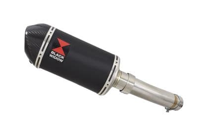 Katana 1000 2019-2023 Exhaust Silencer Kit 200mm Oval Black Stainless Carbon Tip