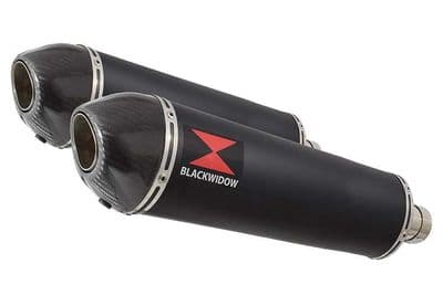 Kawasaki KLV 1000 2004 - 2007 Exhaust Link Pipe 400 mm Oval Silencer BC40V