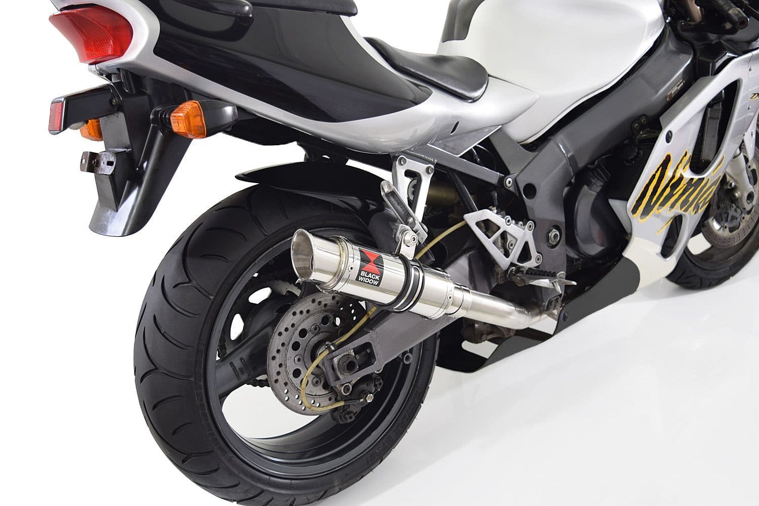 KAWASAKI ZX7R ZX-7R Exhaust System with 230mm GP Round Stainless
