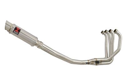 KAWASAKI ZX7R ZX-7R Exhaust System with 230mm GP Round Stainless Silencer