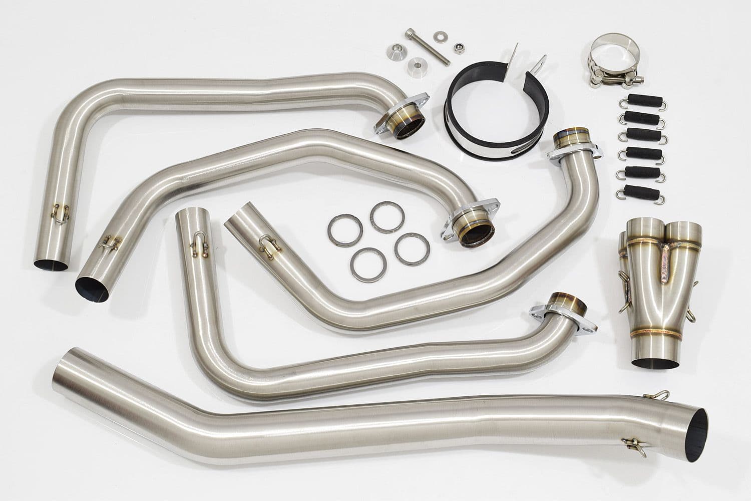 KAWASAKI ZX7R ZX-7R Exhaust System with 360mm GP Round Black