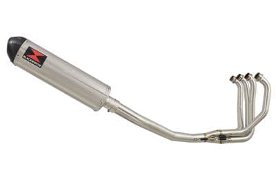 KAWASAKI ZX7R ZX-7R Exhaust System with 400mm Oval Stainless Carbon Tip Silencer
