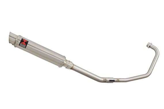 Keeway RKS 125 Sport 2012-2017 Exhaust System 350mm GP Round Stainless Silencer