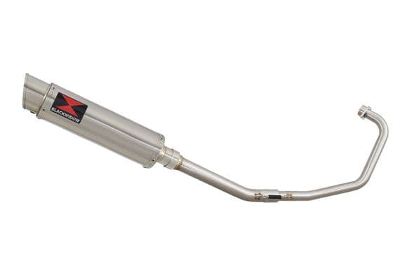 Keeway RKS 125 Sport 2012-2017 Exhaust System 360mm GP Round Stainless Silencer
