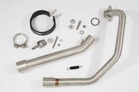 Keeway RKV 125 2012-2017 Exhaust System 200mm Round Stainless Silencer