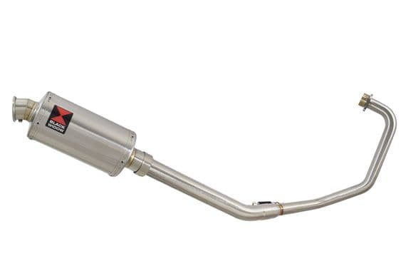 Keeway RKV 125 2012-2017 Exhaust System 230mm Oval Stainless Silencer