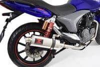 Keeway RKV 125 2012-2017 Exhaust System 300mm Oval Stainless Silencer