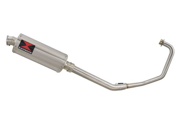 Keeway RKV 125 2012-2017 Exhaust System 300mm Round Stainless Silencer