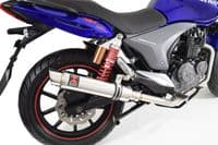 Keeway RKV 125 2012-2017 Exhaust System 360mm GP Round Stainless Silencer
