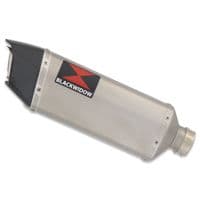 KLE 500 / SE 2026 Exhaust Link Pipe 300 mm Hexagonal Silencer SC30H