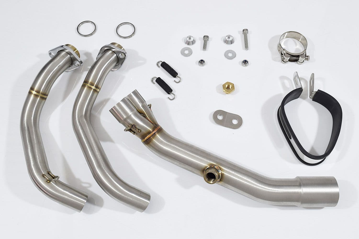 KLE 650 VERSYS 2015-2021 De Cat Full Exhaust System 300mm