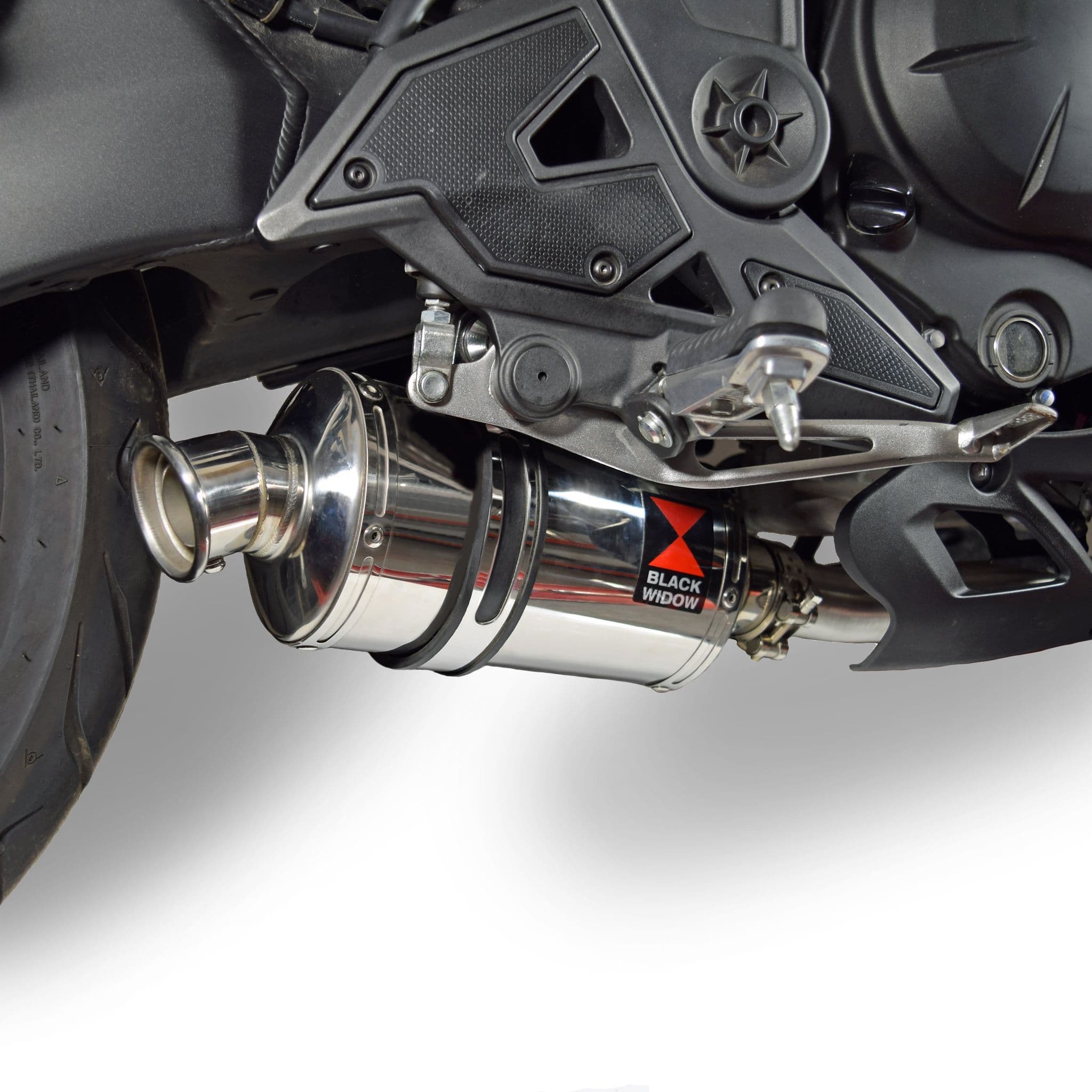 KLE 650 VERSYS 2022 - 2025 De Cat Full Exhaust System 230 mm Oval