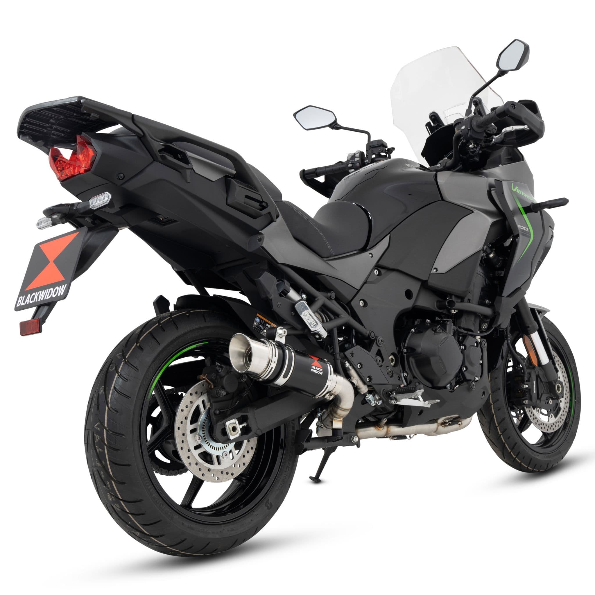 KLZ Versys 1100 2025 - 2026 Full Exhaust System 200 mm Round GP