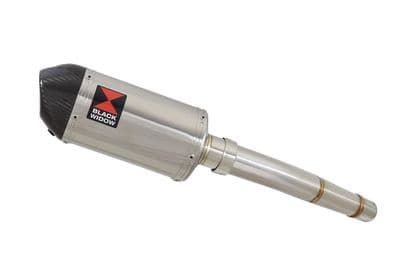 KLZ1000 Versys 12-18 Exhaust Silencer 200mm Oval Stainless Carbon Tip