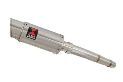 KLZ1000 Versys 12-18 Exhaust Silencer 200mm Round Stainless