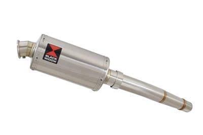 KLZ1000 Versys 12-18 Exhaust Silencer 230mm Oval Stainless