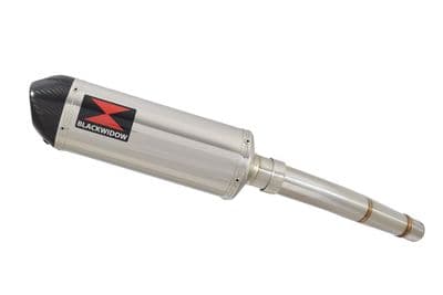 KLZ1000 Versys 12-18 Exhaust Silencer 300mm Oval Stainless Carbon Tip