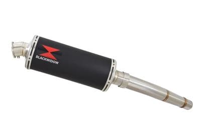 KLZ1000 Versys 12-18 Exhaust Silencer 300mm Round Black Stainless