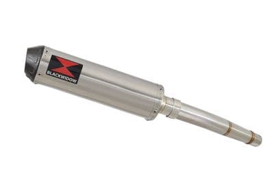 KLZ1000 Versys 12-18 Exhaust Silencer 370mm Round Stainless Carbon Tip